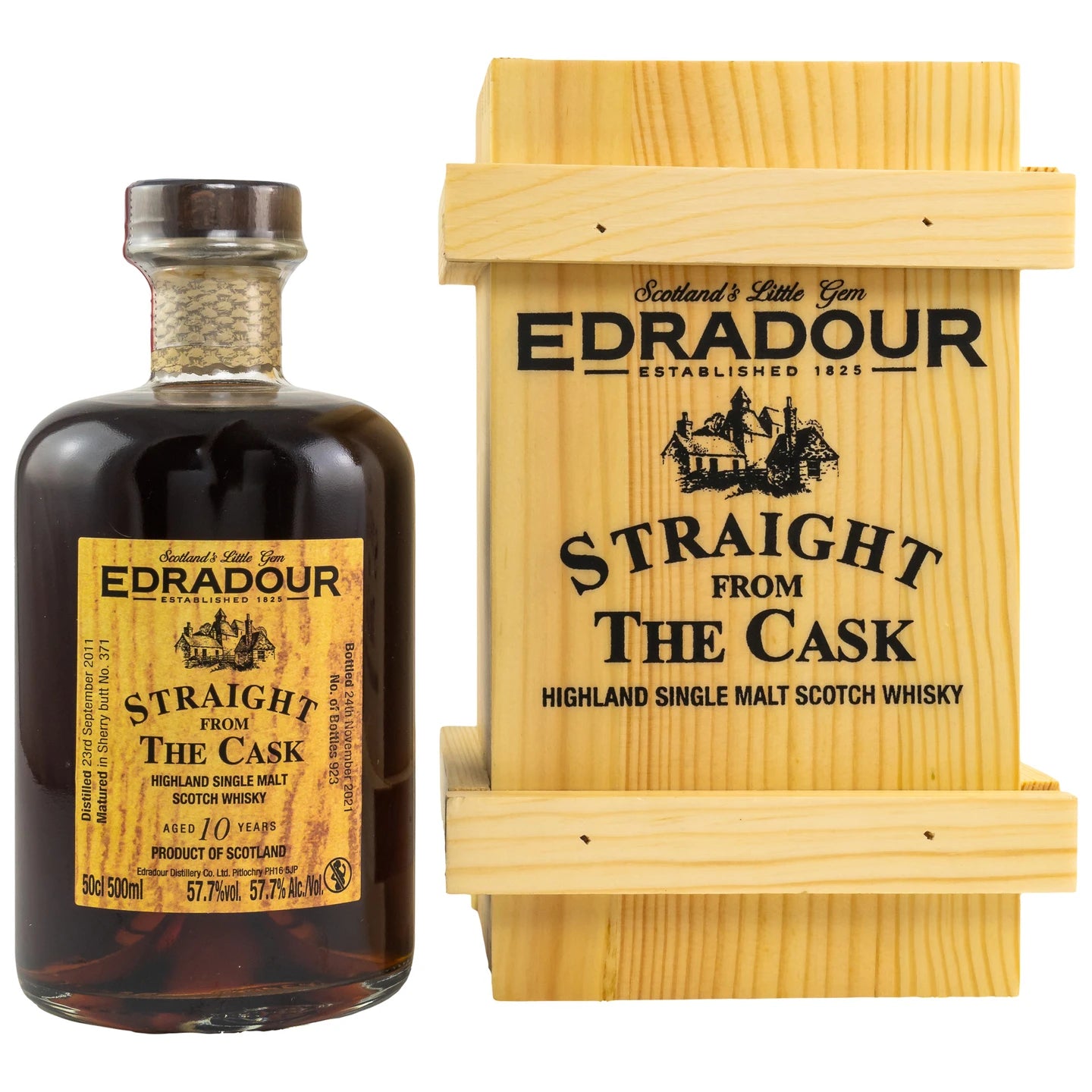 Edradour 2011/2021 - 10 y.o. - Straight from the Cask Sherry #371
