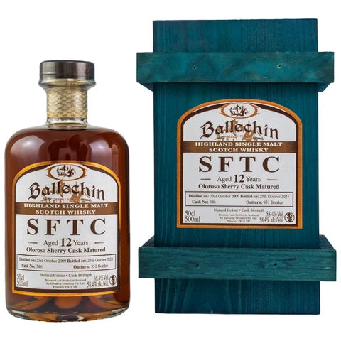 Ballechin 2009/2021 - 12 Jahre Oloroso Sherry Cask No. 346 Straight from the Cask