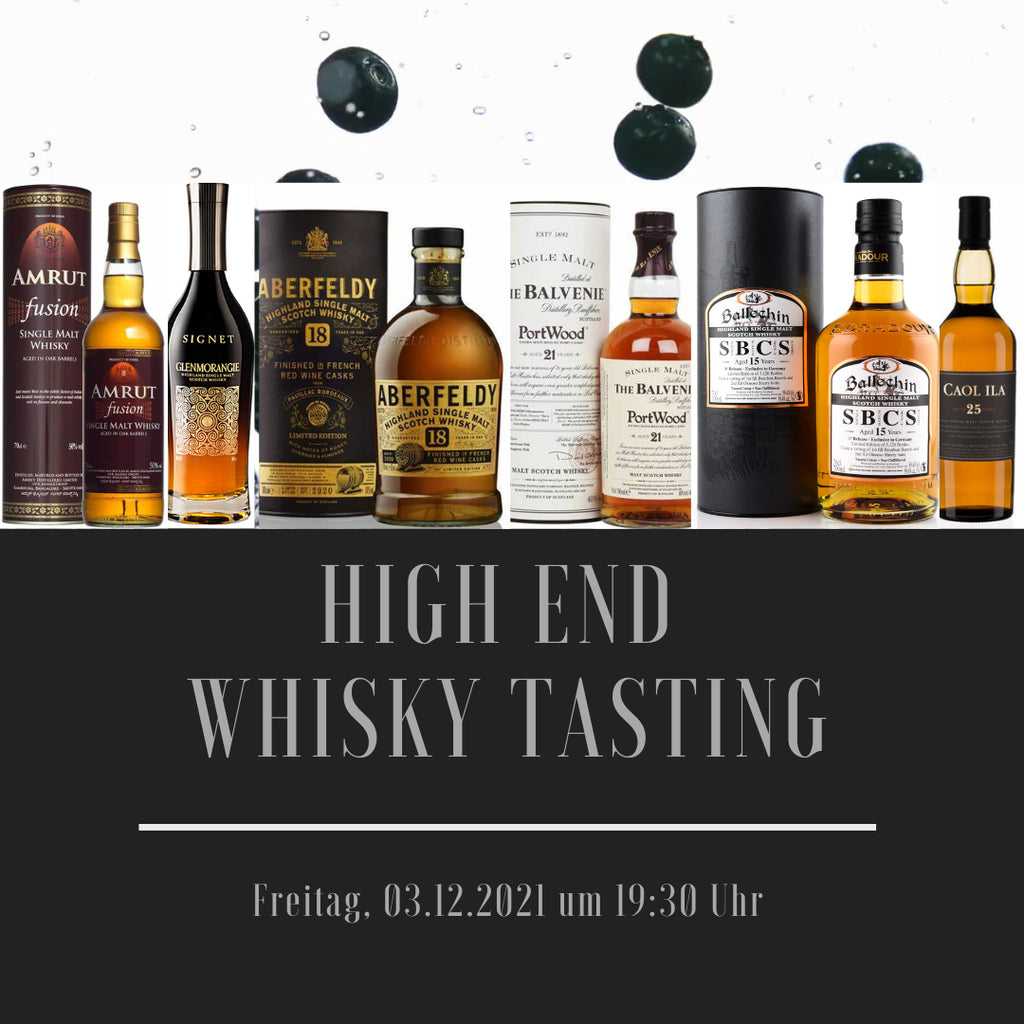 High End Whisky Tasting