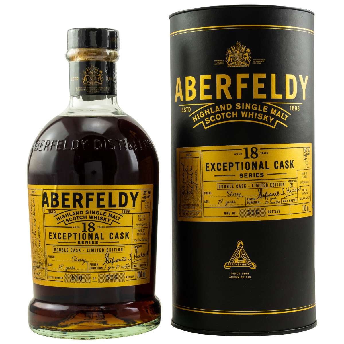Aberfeldy 18 Jahre Exceptional Cask Series Double Cask 2021