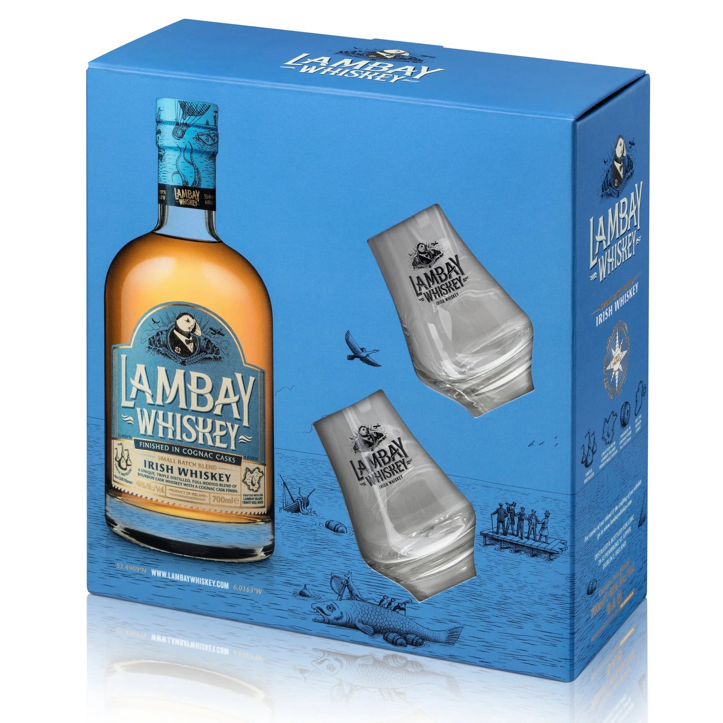 Lambay Whiskey Geschenkset