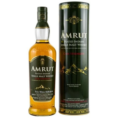 Amrut Peated Cask Strength - Indian Single Malt