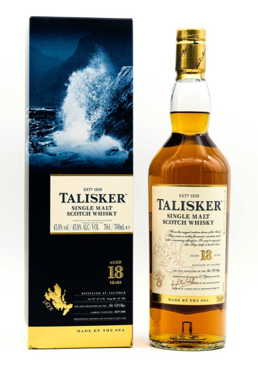 Talisker 18 y.o. Single Malt Whisky