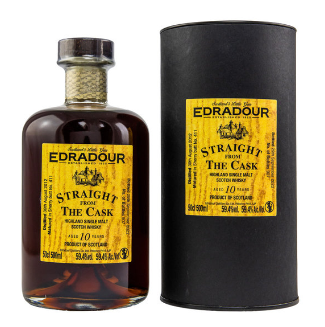 Edradour Straight From The Cask 2012/2022 Sherry Cask #411